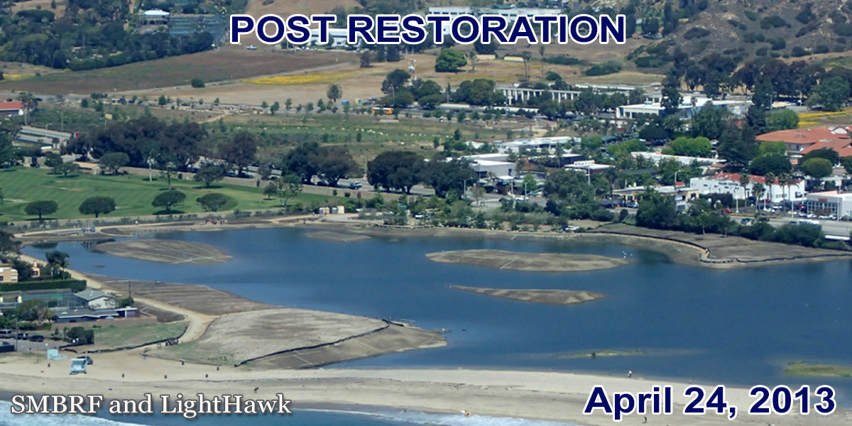 Slider – Aireals of The lagoon restoration over time